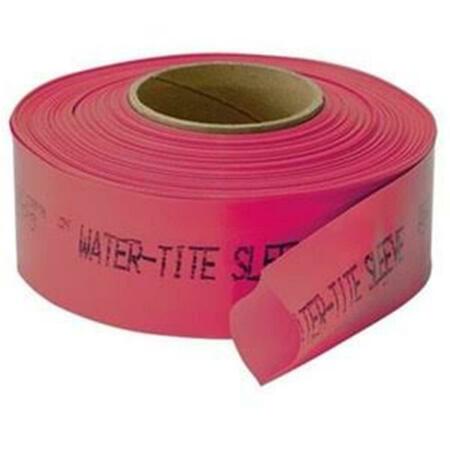 IPS 0.006 ml x 200 ft. Red Pipe Sleeving 153961